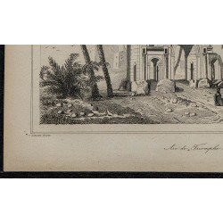 1839 - Arc de Triomphe à Antinoë (Antinoupolis) 