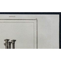 1839 - Portique du Théâtre à Antinoë (Antinoupolis) 