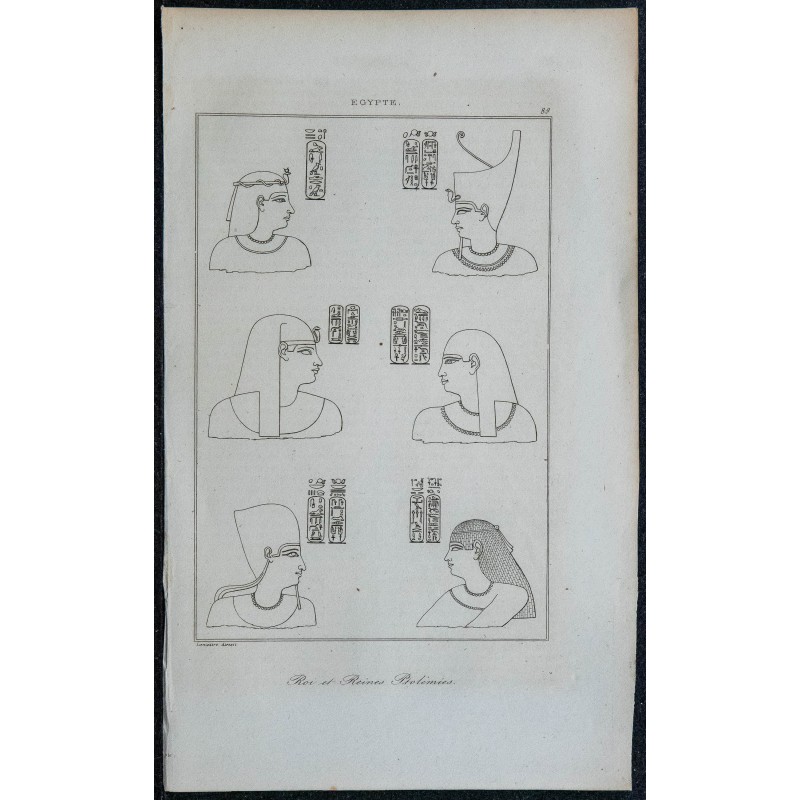 1839 - Roi et Reines Ptolémées 1839 - Roi et Reines Ptolémées