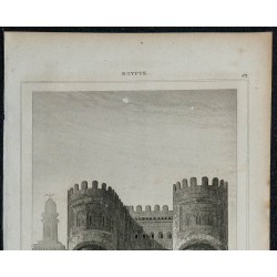 1839 - Porte Arabe du Caire 