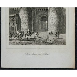 1839 - Porte Arabe du Caire 