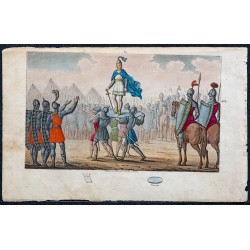 1825 - Pharamond élevé comme roi des Francs 