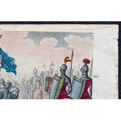 1825 - Pharamond élevé comme roi des Francs 