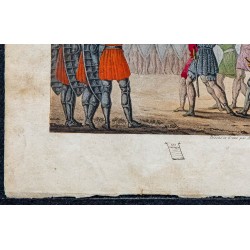 1825 - Pharamond élevé comme roi des Francs 