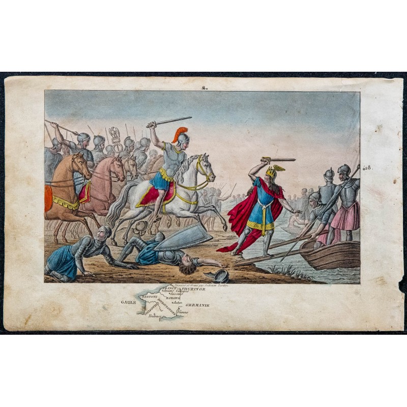 1825 - Clodion le Chevelu surpris par Aétius 