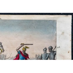 1825 - Clodion le Chevelu surpris par Aétius 