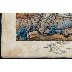 1825 - Clodion le Chevelu surpris par Aétius 