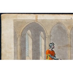 1825 - Childéric recevant la moitié de pièce d'or 