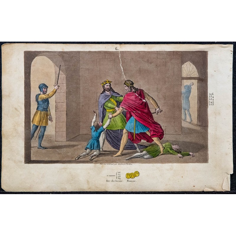 1825 - Infanticide de Childebert 1er et Clotaire 1er 