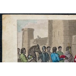1825 - Chilpéric entrant dans Paris après le meurtre de Sigebert 