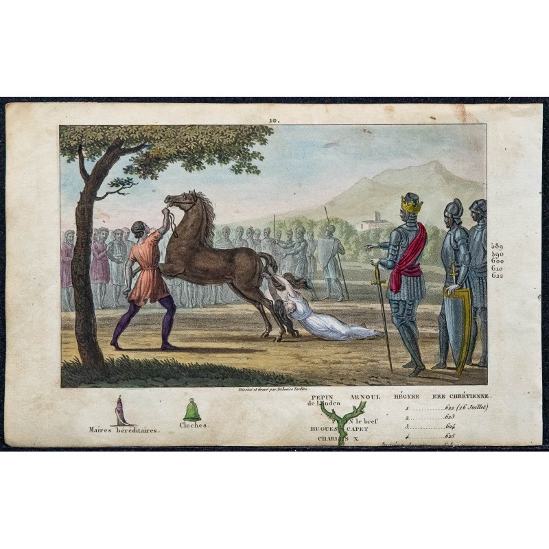 1825 - Exécution de Brunehaut par Clotaire II 