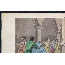 1825 - Clovis II vendant les lames des reliques pour les pauvres 