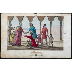 1825 - Batilde abolissant le tribut sous Clotaire III 