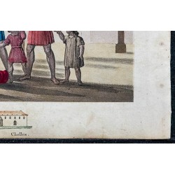 1825 - Batilde abolissant le tribut sous Clotaire III 