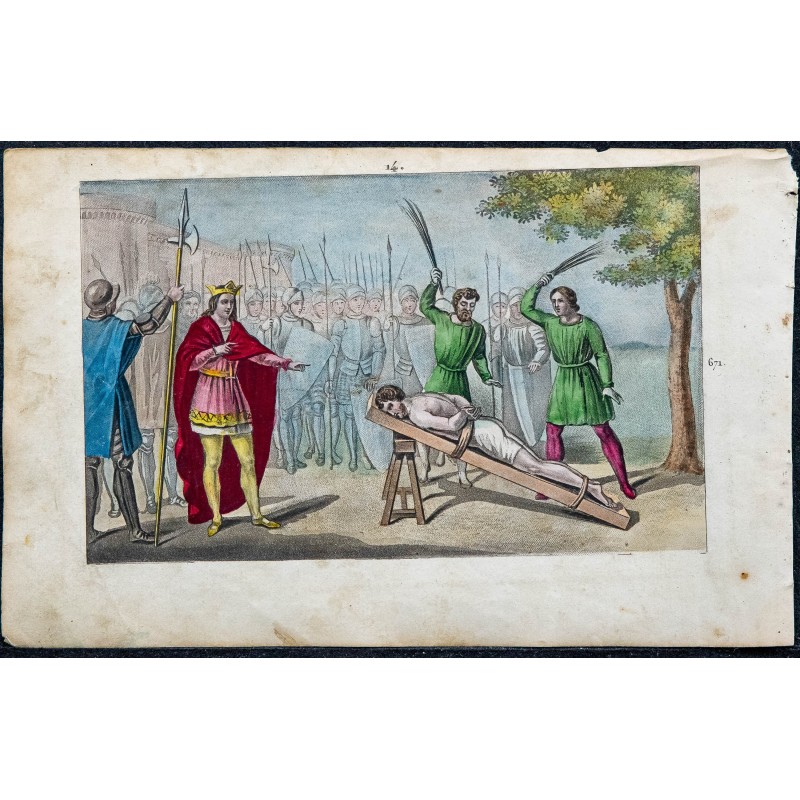 1825 - Châtiment sous Childéric II 