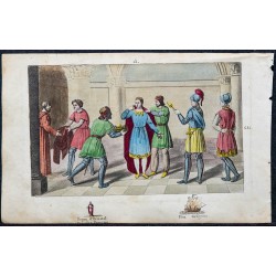 1825 - Thierry 1 montant sur le trône 