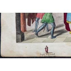 1825 - Thierry 1 montant sur le trône 