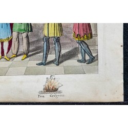 1825 - Thierry 1 montant sur le trône 