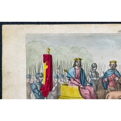 1825 - Pépin de Herstal avec Clovis III au Champ-de-Mars 