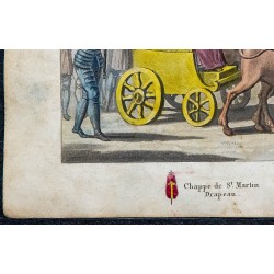 1825 - Pépin de Herstal avec Clovis III au Champ-de-Mars 