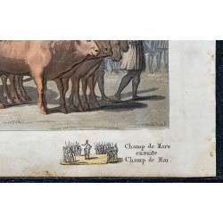 1825 - Pépin de Herstal avec Clovis III au Champ-de-Mars 