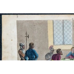 1825 - Childebert II le juste devant sa cour 