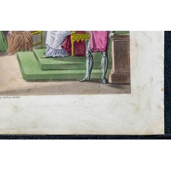 1825 - Childebert II le juste devant sa cour 