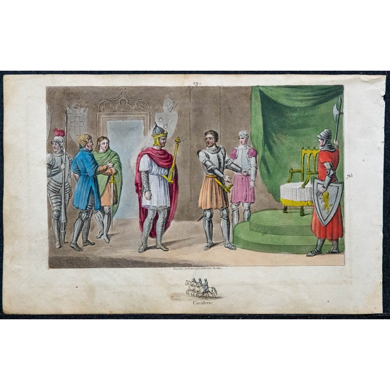 1825 - Ascension de Chilpéric II au trône 