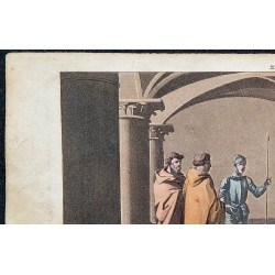 1825 - Déposition et tonsure de Childéric III 
