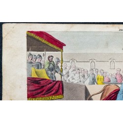1825 - Pépin le Bref affrontant un lion 