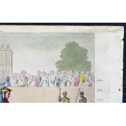 1825 - Pépin le Bref affrontant un lion 