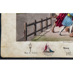 1825 - Pépin le Bref affrontant un lion 