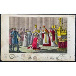 1825 - Couronnement impérial de Charlemagne 