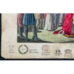 1825 - Couronnement impérial de Charlemagne 