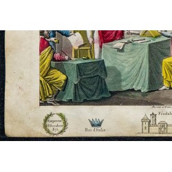 1825 - Serment de Strasbourg entre Charles et Louis 