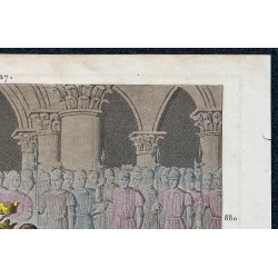 1825 - Couronnement de Louis III et Carloman 