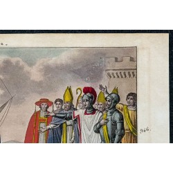 1825 - Retour de Louis IV en France 
