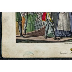 1825 - Retour de Louis IV en France 