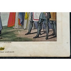 1825 - Retour de Louis IV en France 