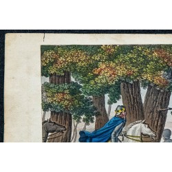 1825 - Lothaire surprenant Otton I à Aix-la-Chapelle 