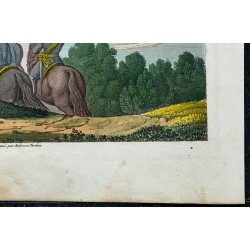 1825 - Lothaire surprenant Otton I à Aix-la-Chapelle 