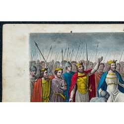 1825 - Élection de Hugues Capet à Noyon 