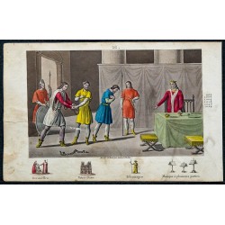 1825 - Robert le Pieux graciant des conspirateurs 