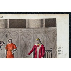 1825 - Robert le Pieux graciant des conspirateurs 