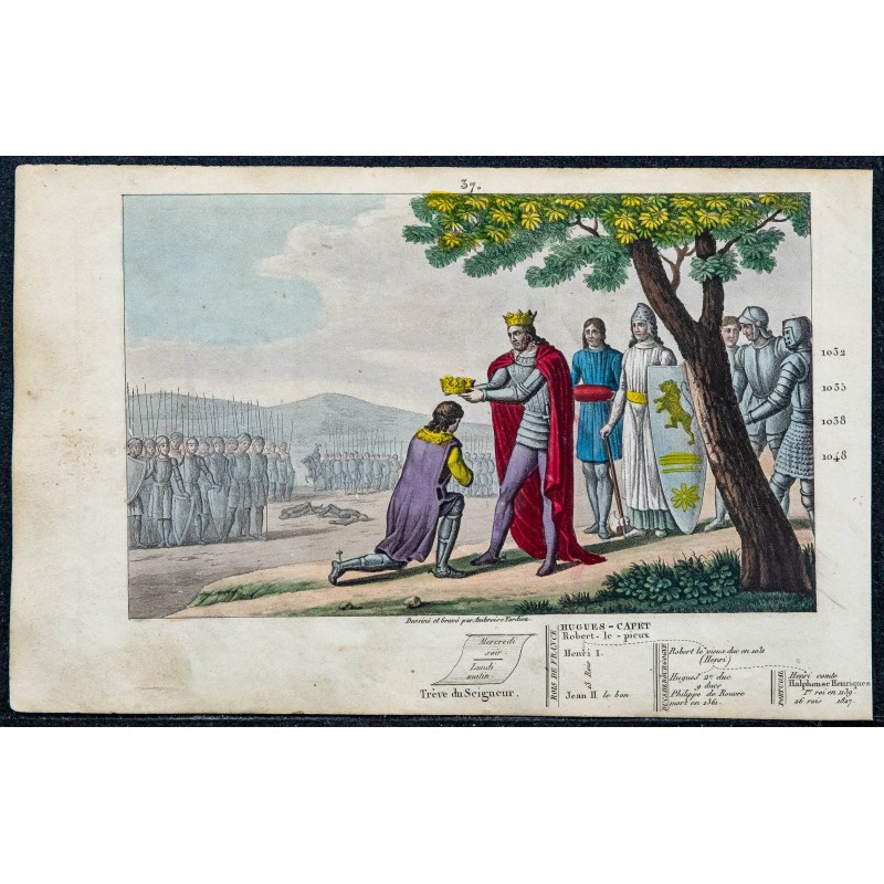 1825 - Henri Ier pardonnant à Robert le Vieux 1825 - Henri Ier pardonnant à Robert le Vieux