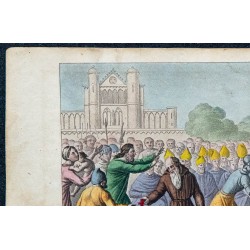 1825 - Urbain II prêchant la première croisade au concile de Clermont 