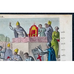 1825 - Urbain II prêchant la première croisade au concile de Clermont 