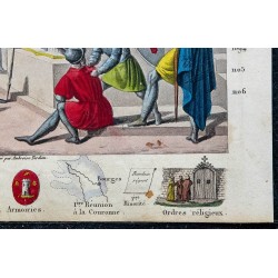 1825 - Urbain II prêchant la première croisade au concile de Clermont 
