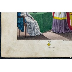 1825 - Louis VII lors de la deuxième croisade 