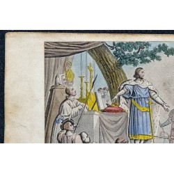 1825 - Philippe Auguste avant la bataille de Bouvines 